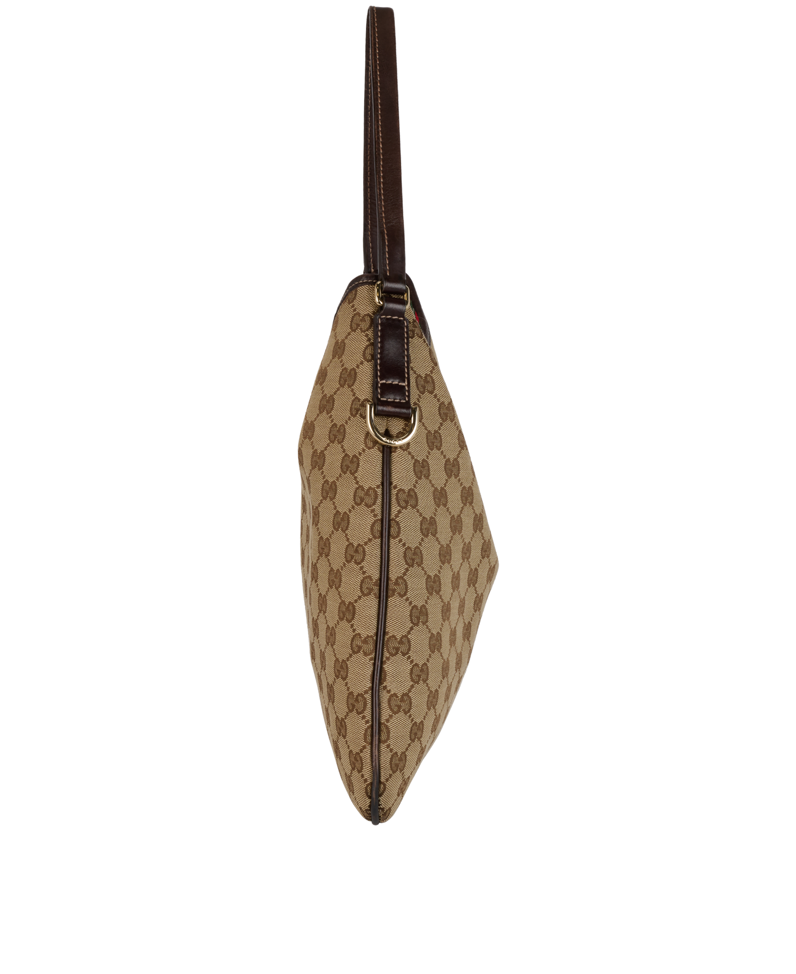 Medium GG Hobo Shoulder, &pound;450, Handbags, Beige, Canvas, Side view